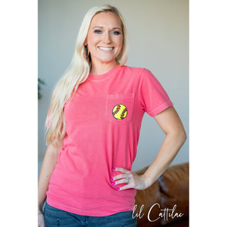 Softball CC Pocket Tee