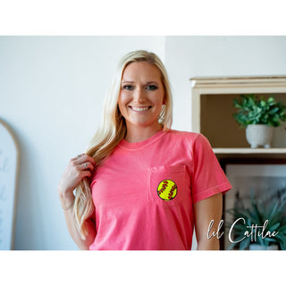 Softball CC Pocket Tee