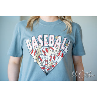 Baseball - Rays & Stars CC Tee