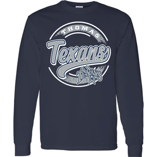 Thomas Texans - Circle Stripe Long Sleeve T-Shirt