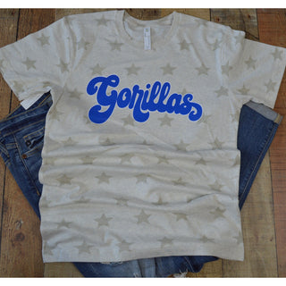 Trent Gorillas - Script with Stars T-Shirt