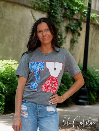TX Lace Puff - Texas Tee