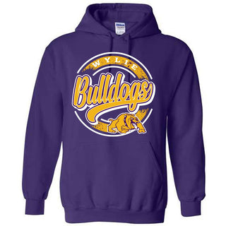 Wylie Bulldogs - Circle Script Hoodie