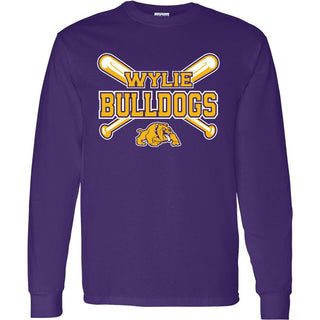Wylie Bulldogs - Baseball/Softball Long Sleeve T-Shirt