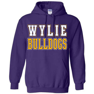 Wylie Bulldogs - Color Block Hoodie