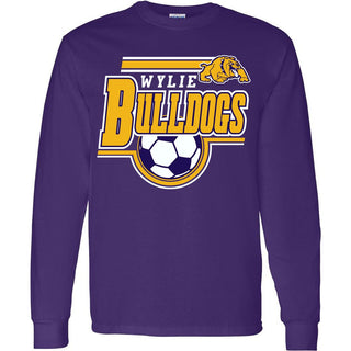 Wylie Bulldogs - Soccer Long Sleeve T-Shirt