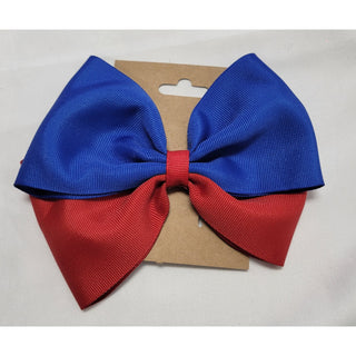 Red and Blue/Navy Bows