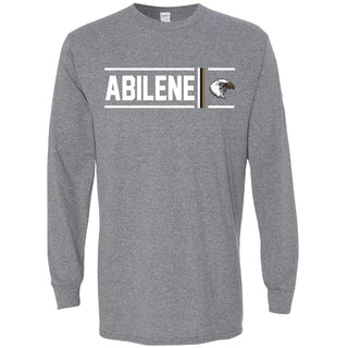 Abilene High Eagles - Simple Stripe Long Sleeve T-Shirt