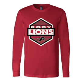 Roby Lions - Hexagon Long Sleeve T-Shirt