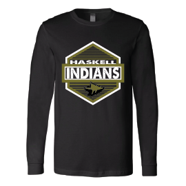 Haskell Indians - Hexagon Long Sleeve T-Shirt