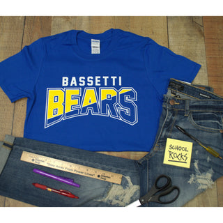 Bassetti Bears - Split 1/2 T-Shirt