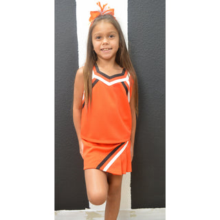 Orange & White Cheer Suit15