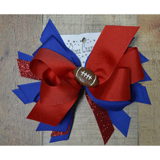 Red & Blue/Navy Bows