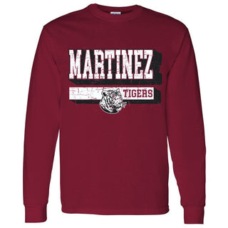 Martinez Tigers - Shadow Stripe Long Sleeve T-Shirt