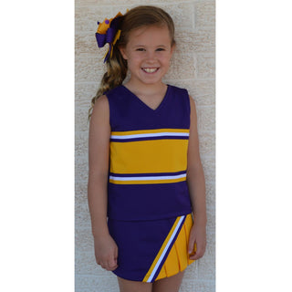 Purple & Gold Cheer Suit33