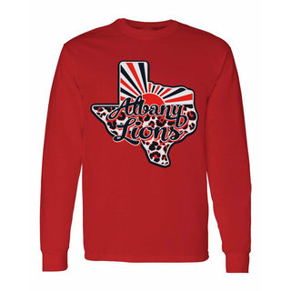 Albany Lions - Texas Sunray Long Sleeve T-Shirt