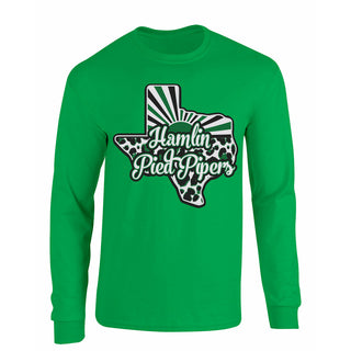 Hamlin Pied Pipers - Texas Sunray Long Sleeve T-Shirt