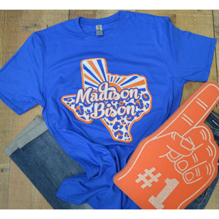 Madison Bison - Texas Sunray T-Shirt
