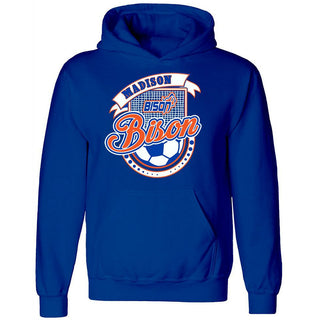 Madison Bison - Soccer Hoodie