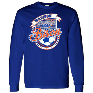 Madison Bison - Soccer Long Sleeve T-Shirt