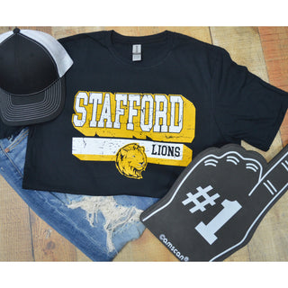 Stafford Lions - Shadow Stripe T-Shirt