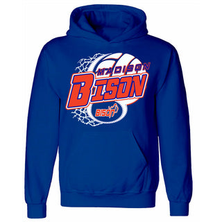 Madison Bison - Volleyball Hoodie