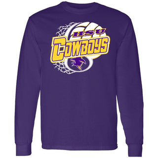 Hardin Simmons University Cowboys - Volleyball Long Sleeve T-Shirt