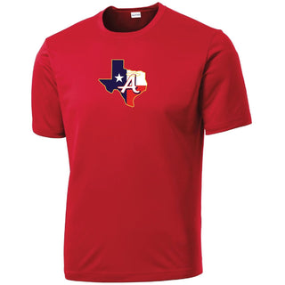 Texas Angels on Red Sport-Tek - San Antonio Baseball