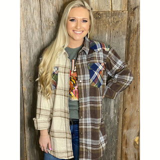 Stella Patchwork Flannel