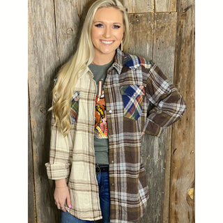 Stella Patchwork Flannel